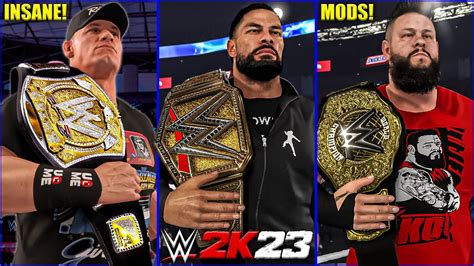 I show you how to add your own custom music to WWE 2K23 The Sound Editor 2022 mod was made by TheVisitorX and can only be used for PC. . Wwe 2k23 mods